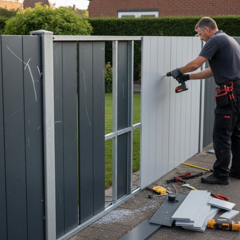 Fence Panel Installation