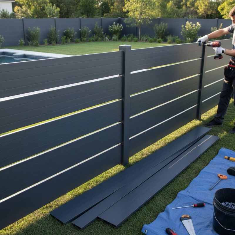 Fence Panel Installation